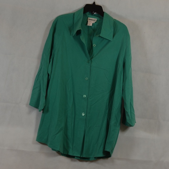 100% Silk 2 pc top/pants SZ 1X & L Coldwater Creek NWOT - Picture 5 of 7